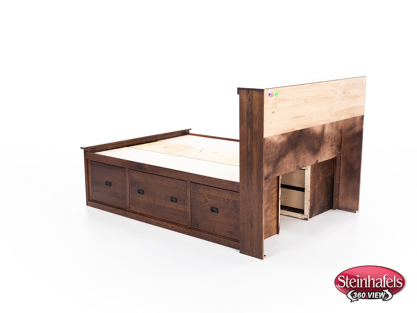 witmer furniture brown queen bed package  image kpk  