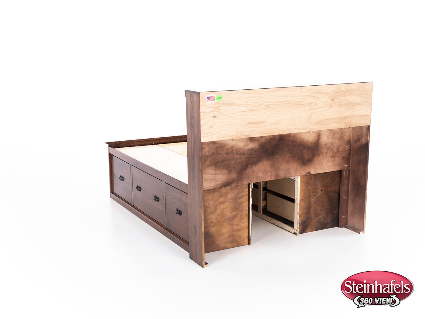 witmer furniture brown queen bed package  image kpk  