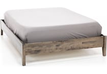 witmer furniture brown queen bed package qp  