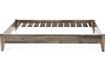 witmer furniture brown queen bed package qp  