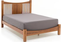 witmer furniture brown queen bed package qb  