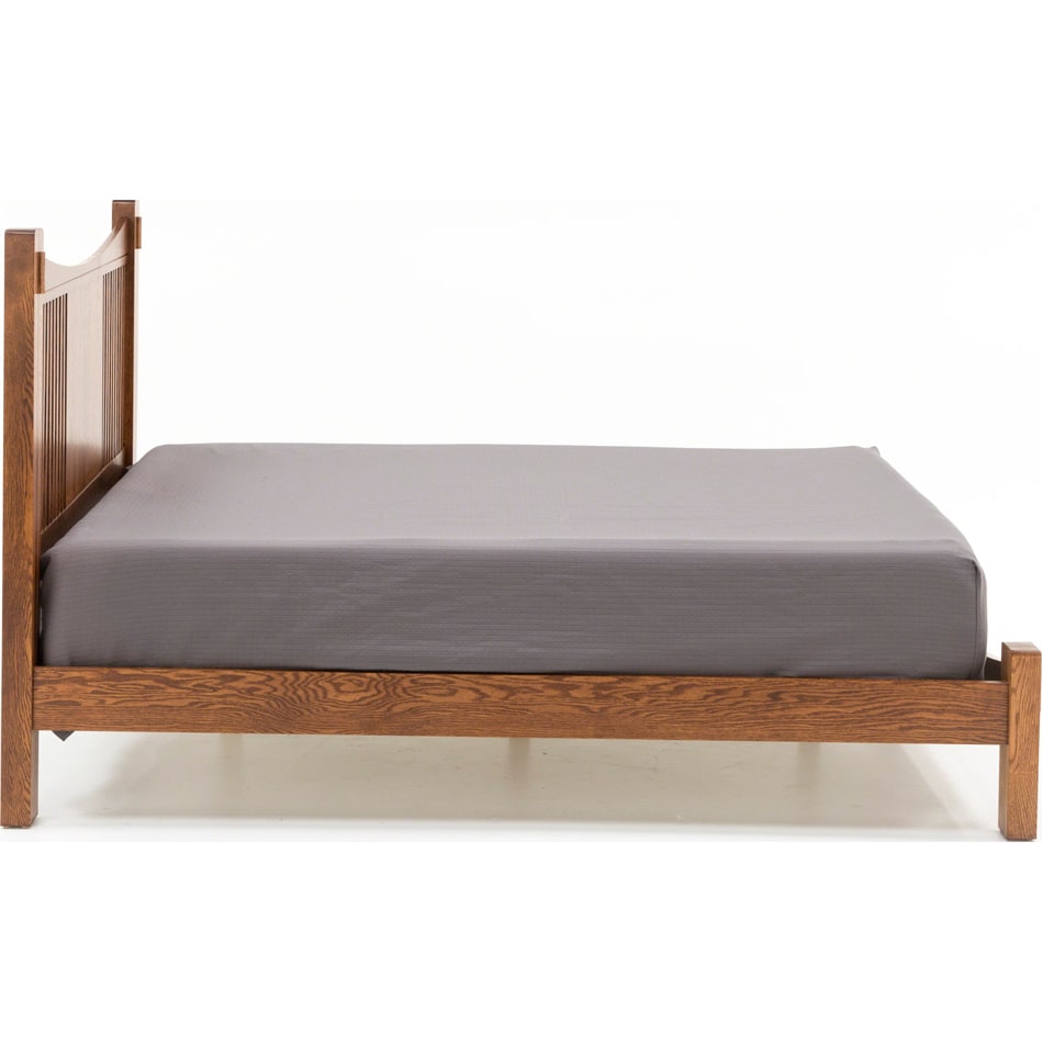 witmer furniture brown queen bed package qb  