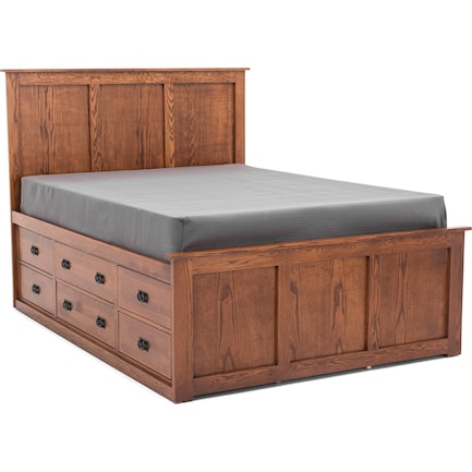 Witmer American Mission #80 Queen Storage Bed