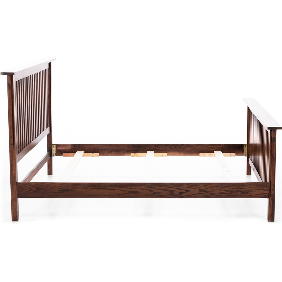 witmer furniture brown queen bed package qplf  