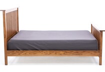 witmer furniture brown queen bed package qsb  