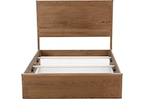 witmer furniture brown queen bed package plqp  