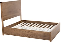 witmer furniture brown queen bed package plqp  