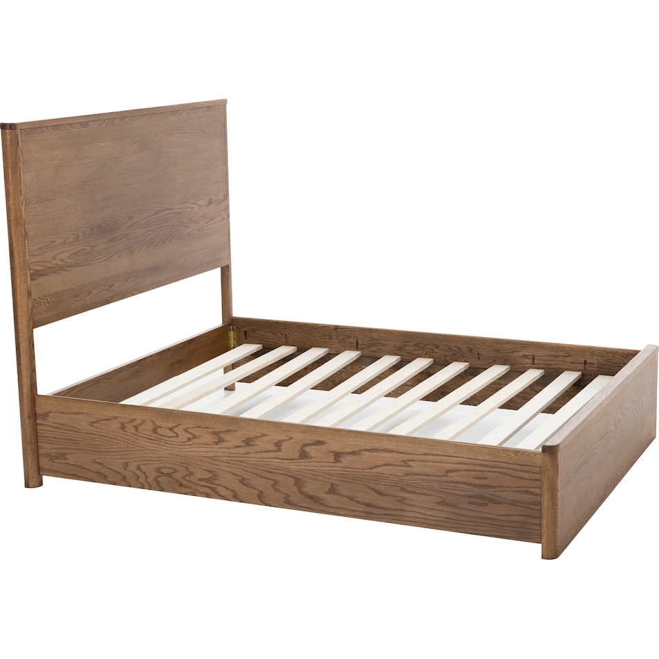 witmer furniture brown queen bed package plqp  