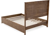 witmer furniture brown queen bed package plqp  