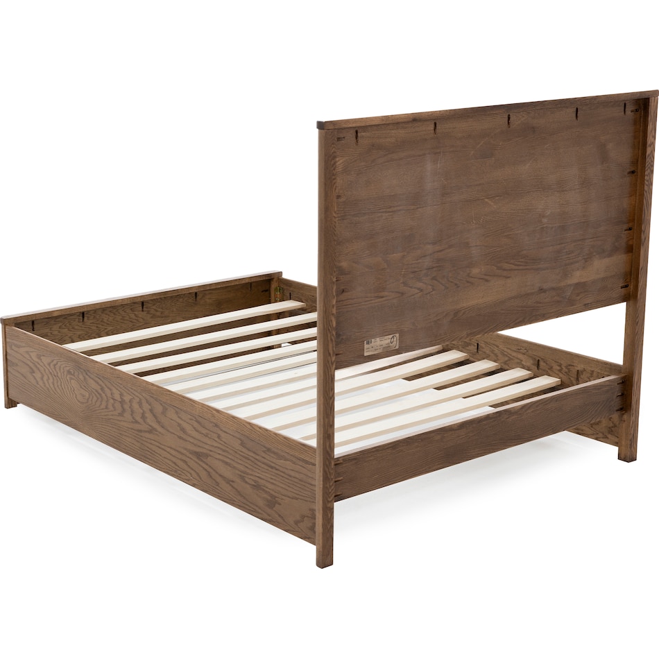 witmer furniture brown queen bed package plqp  