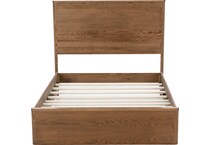 witmer furniture brown queen bed package plqp  