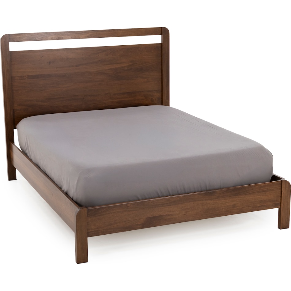 witmer furniture brown queen bed package pq  