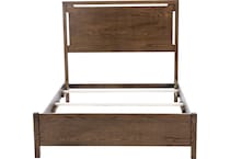 witmer furniture brown queen bed package pqp  