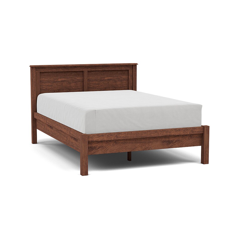 witmer furniture brown queen bed package qpk  