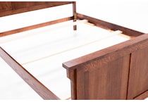 witmer furniture brown queen bed package qpk  