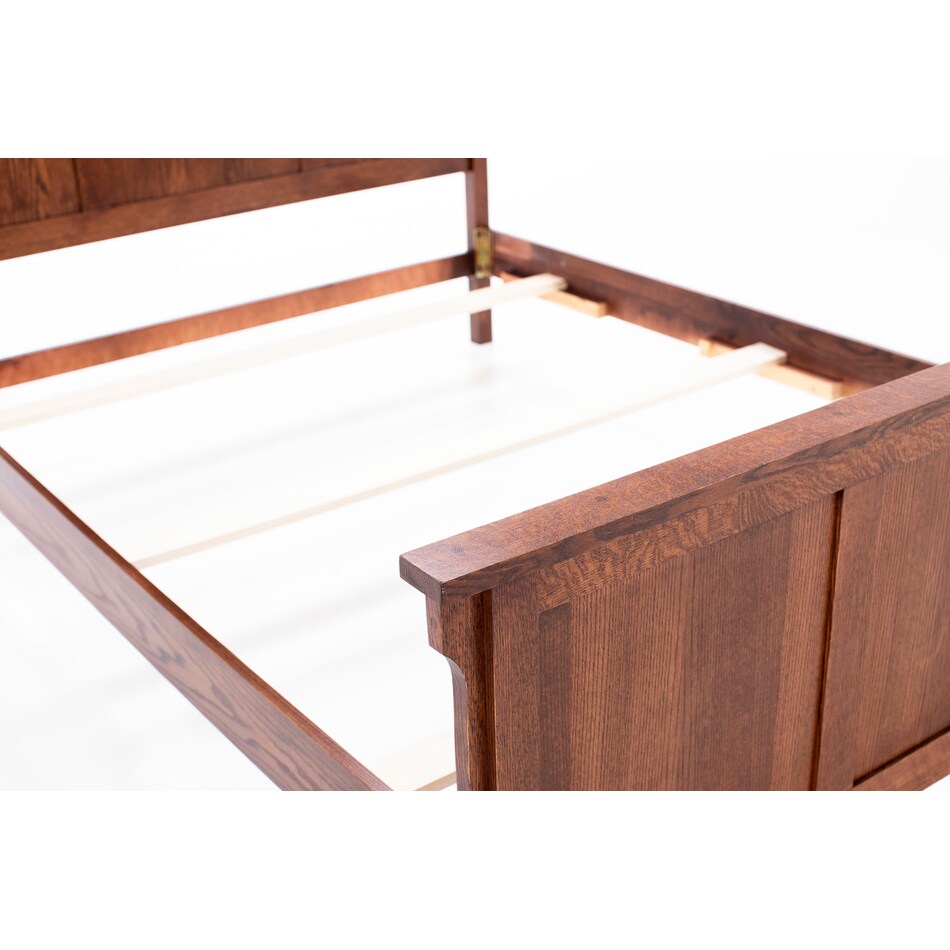 witmer furniture brown queen bed package qpk  