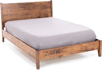 witmer furniture brown queen bed package qpk  