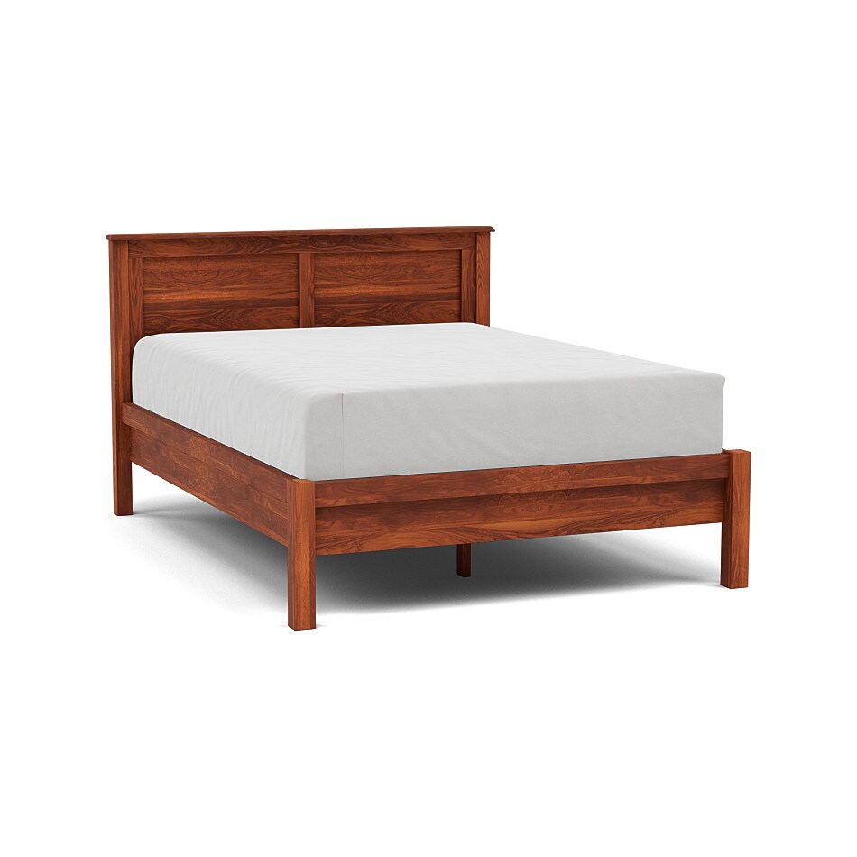 witmer furniture brown queen bed package qpk  