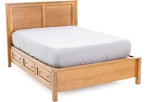 witmer furniture brown queen bed package sqp  