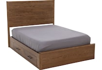 witmer furniture brown queen bed package sqp  