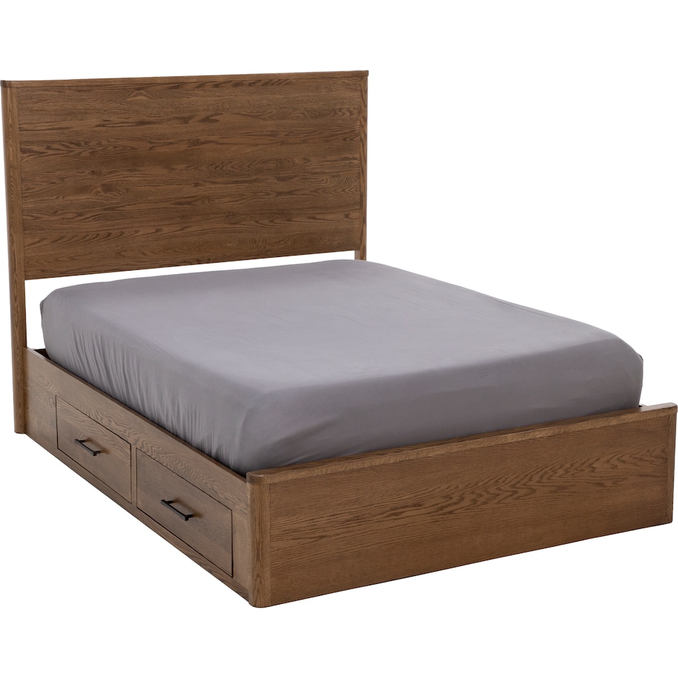 witmer furniture brown queen bed package sqp  