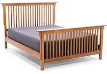 witmer furniture brown queen bed package ksb  