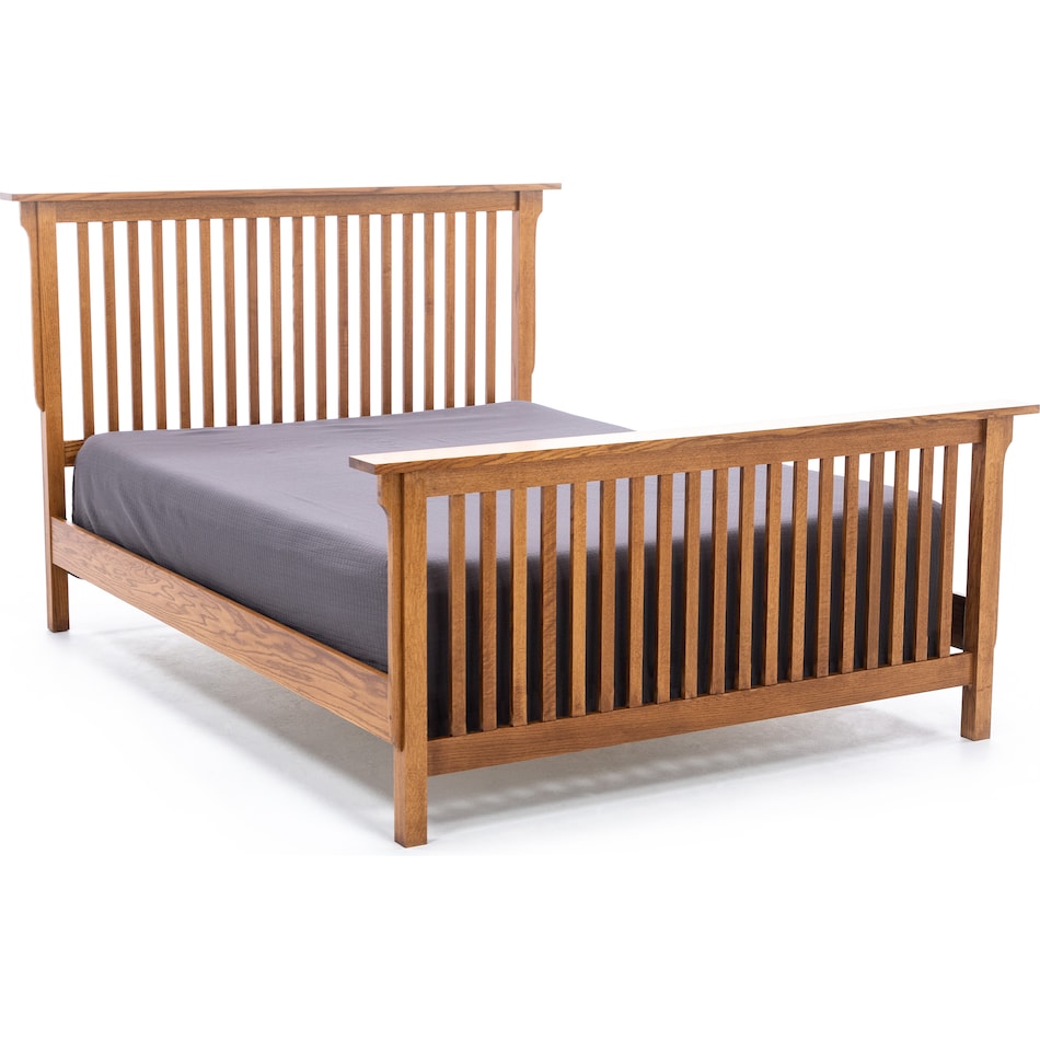 witmer furniture brown queen bed package ksb  