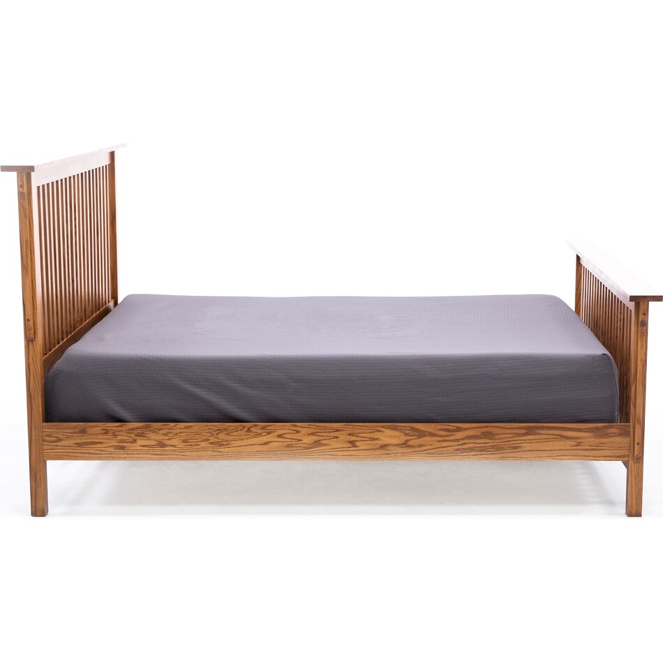 witmer furniture brown queen bed package ksb  
