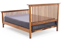 witmer furniture brown queen bed package ksb  