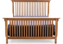witmer furniture brown queen bed package ksb  