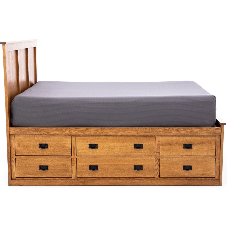 witmer furniture brown queen bed package qps  