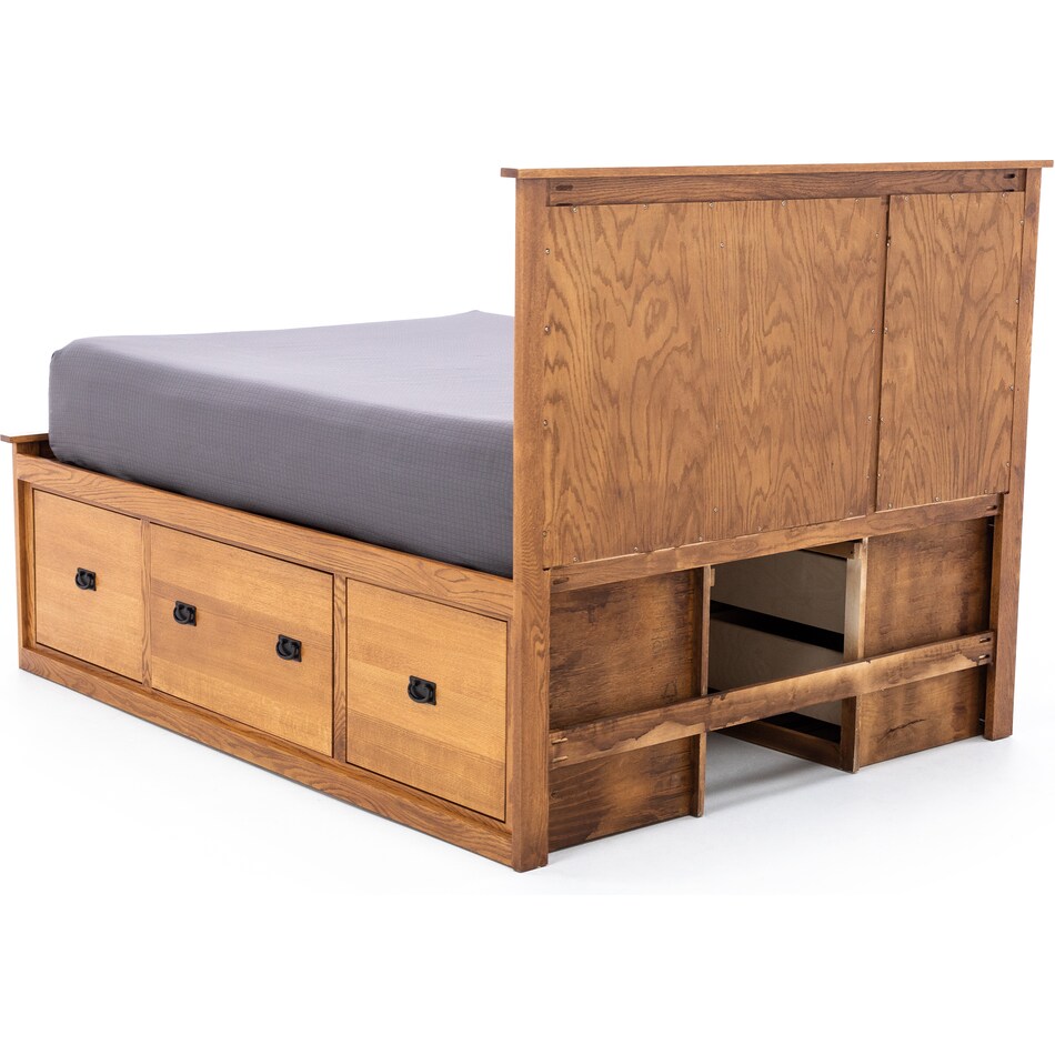 witmer furniture brown queen bed package qps  