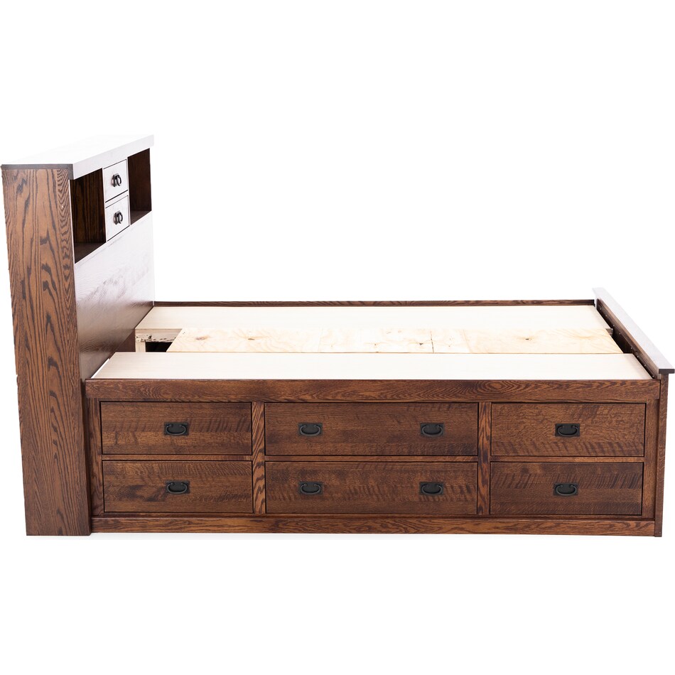 witmer furniture brown queen bed package kpk  