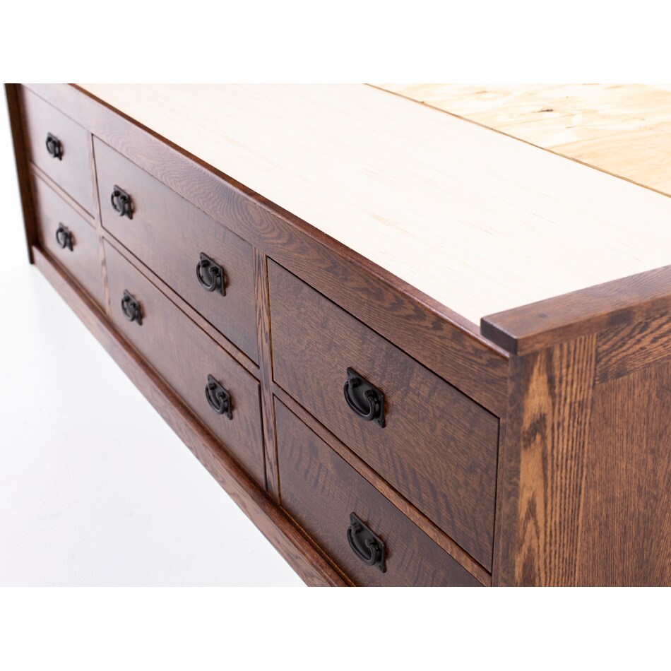 witmer furniture brown queen bed package kpk  