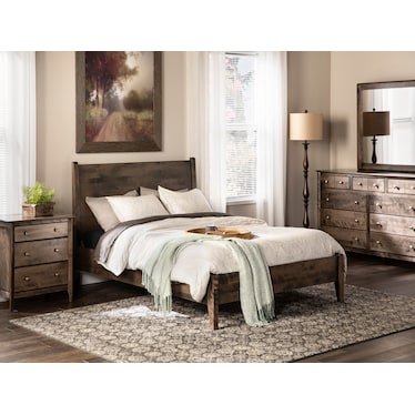Witmer Stratford #27 Queen Panel Bed