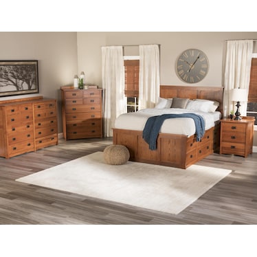 Witmer American Mission Storage Bed