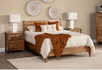 witmer furniture brown queen bed package lifestyle image qpk  