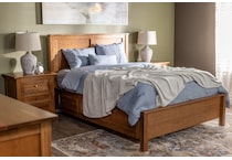 witmer furniture brown queen bed package lifestyle image sqp  