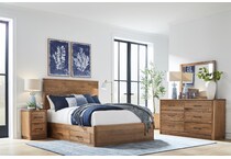 witmer furniture brown queen bed package lifestyle image sqp  