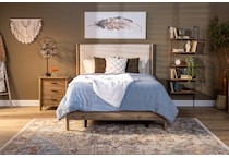 witmer furniture brown queen bed package lifestyle image uqp  
