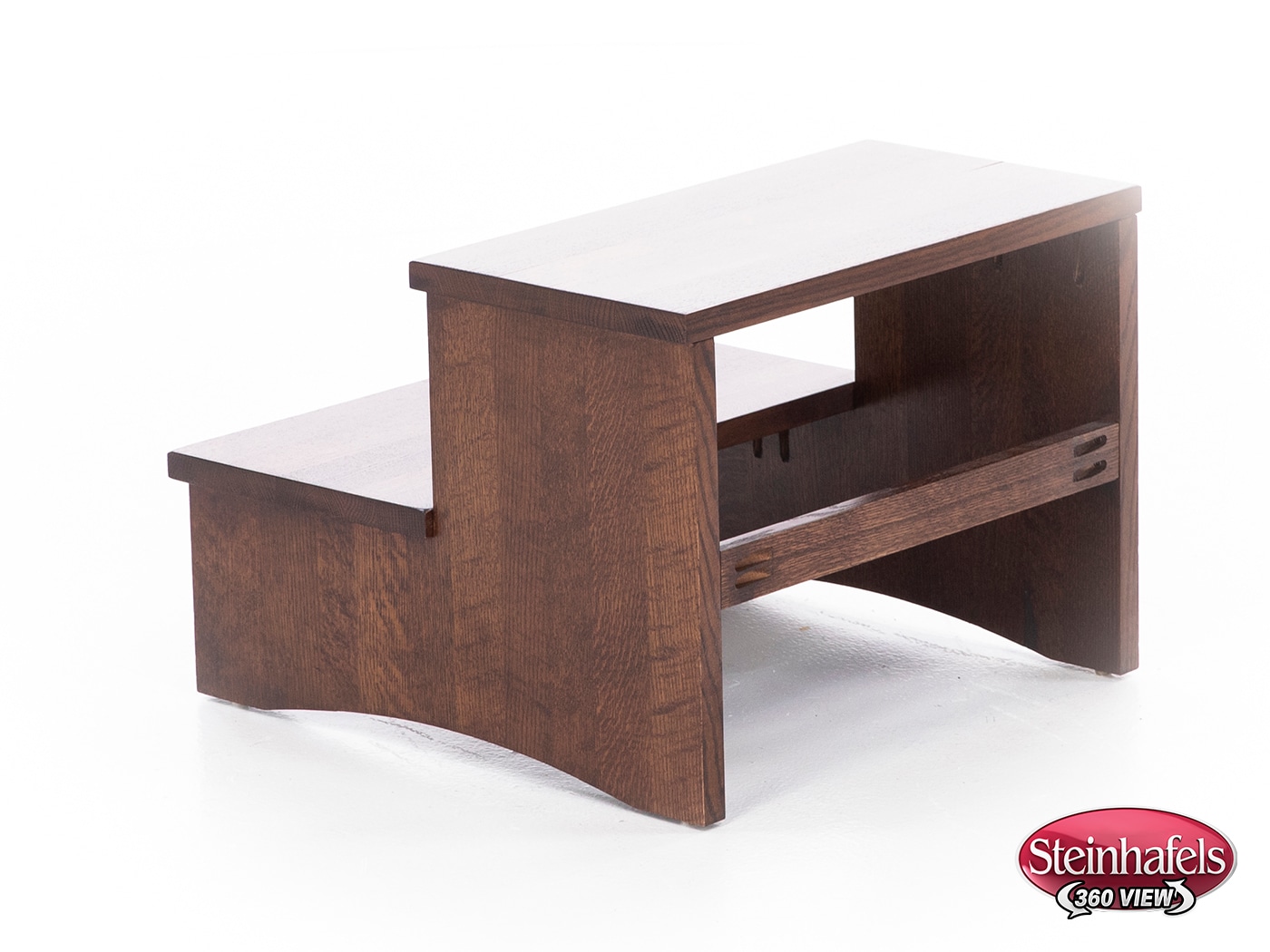 witmer furniture brown step stool  image   