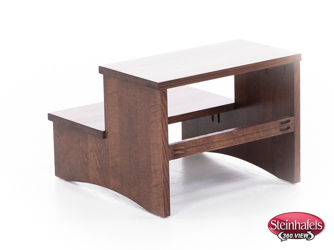 witmer furniture brown step stool  image   