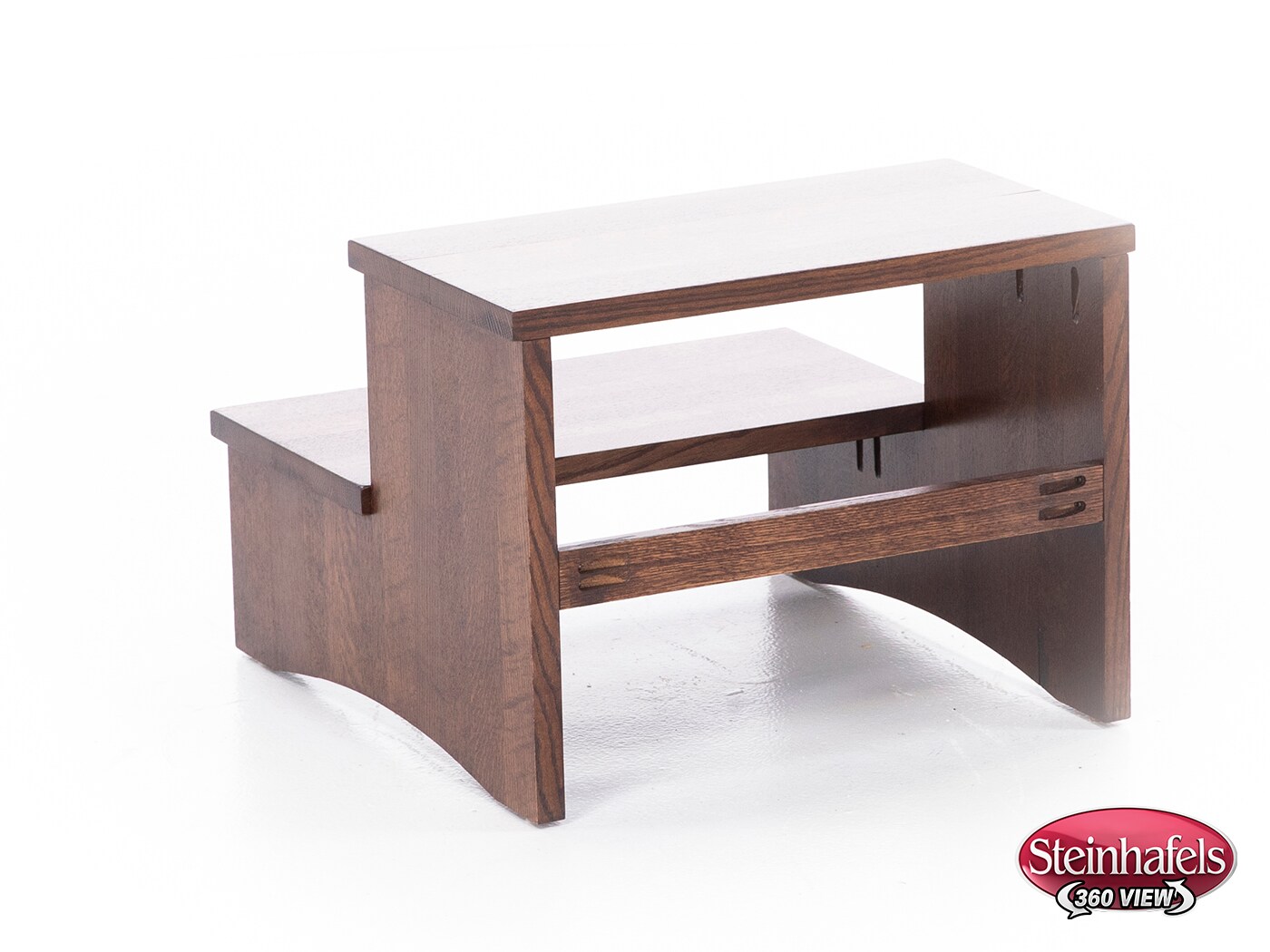 witmer furniture brown step stool  image   