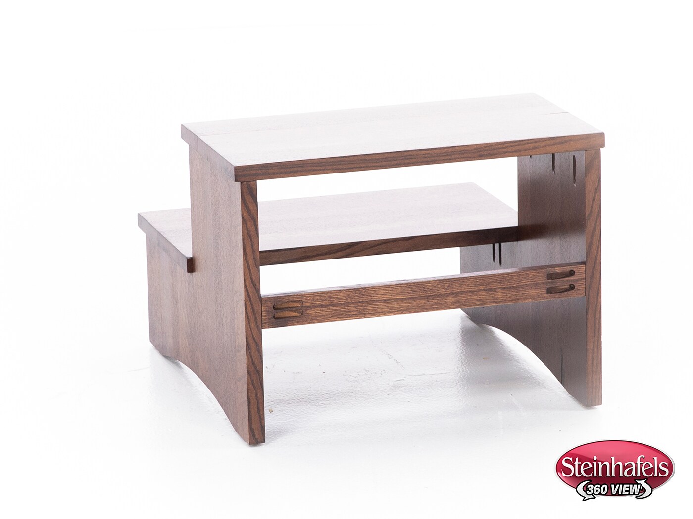 witmer furniture brown step stool  image   