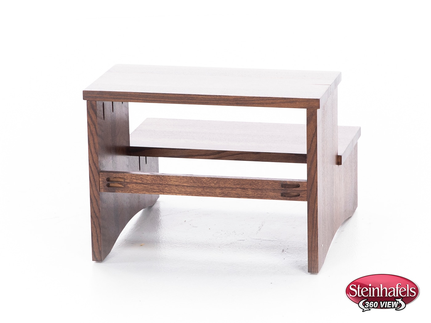 witmer furniture brown step stool  image   