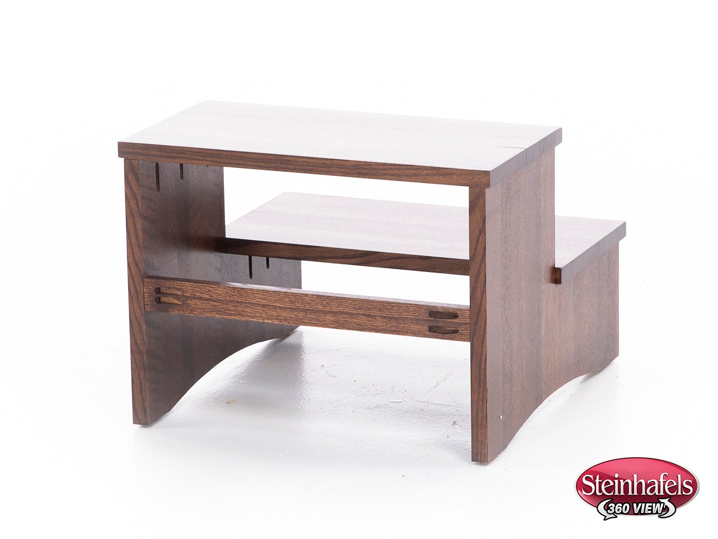 witmer furniture brown step stool  image   