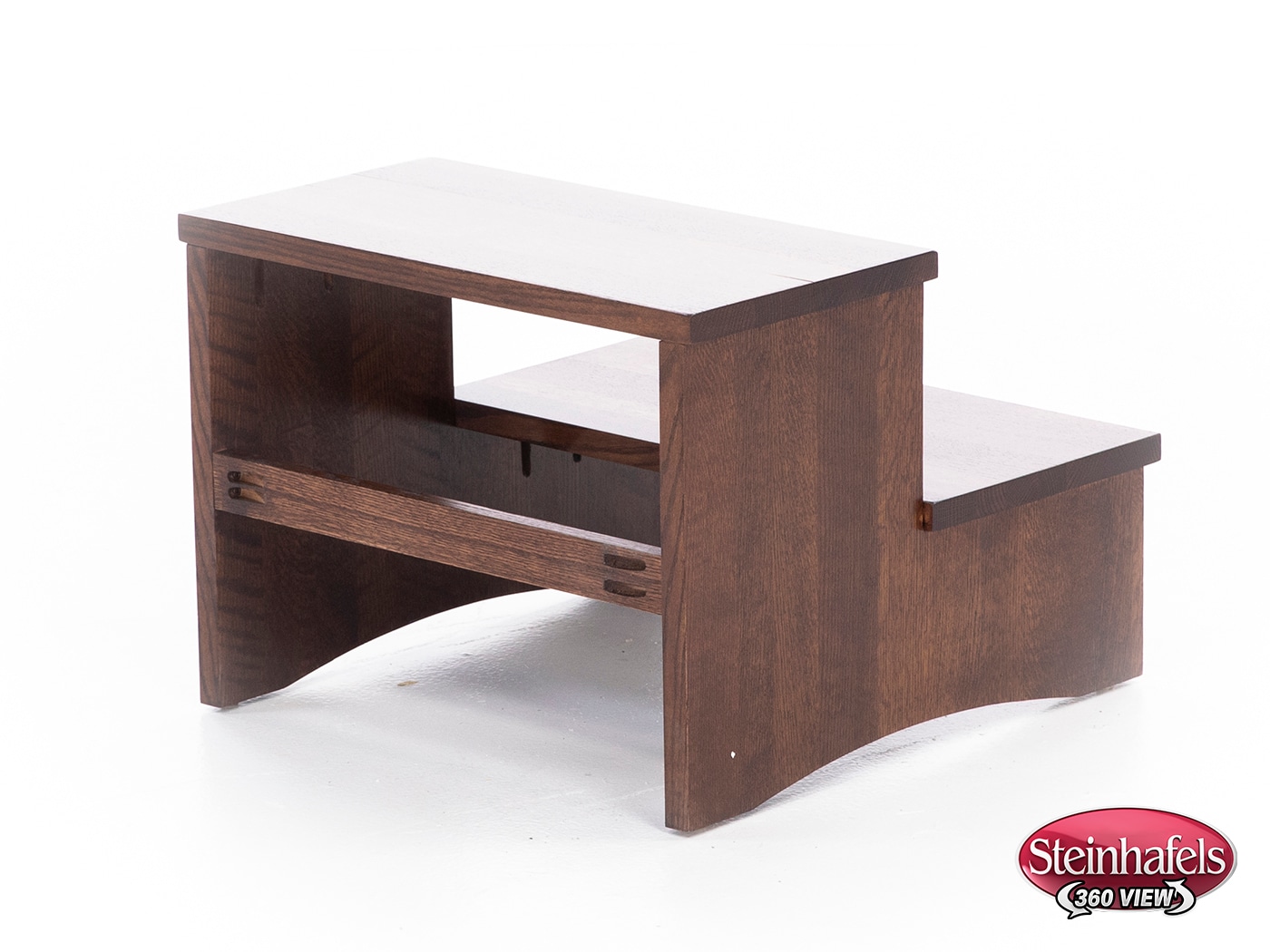 witmer furniture brown step stool  image   