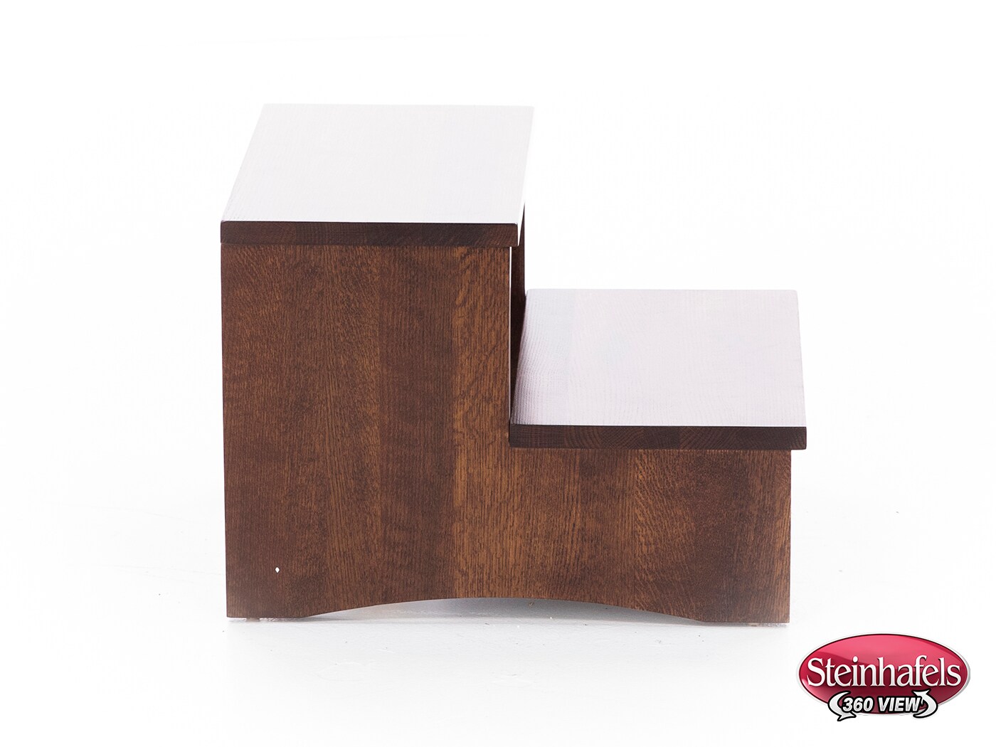 witmer furniture brown step stool  image   