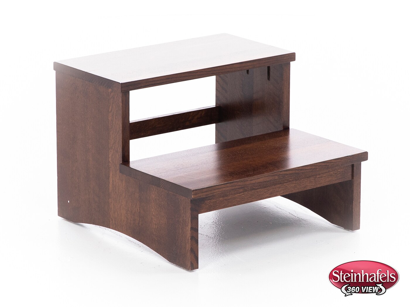 witmer furniture brown step stool  image   