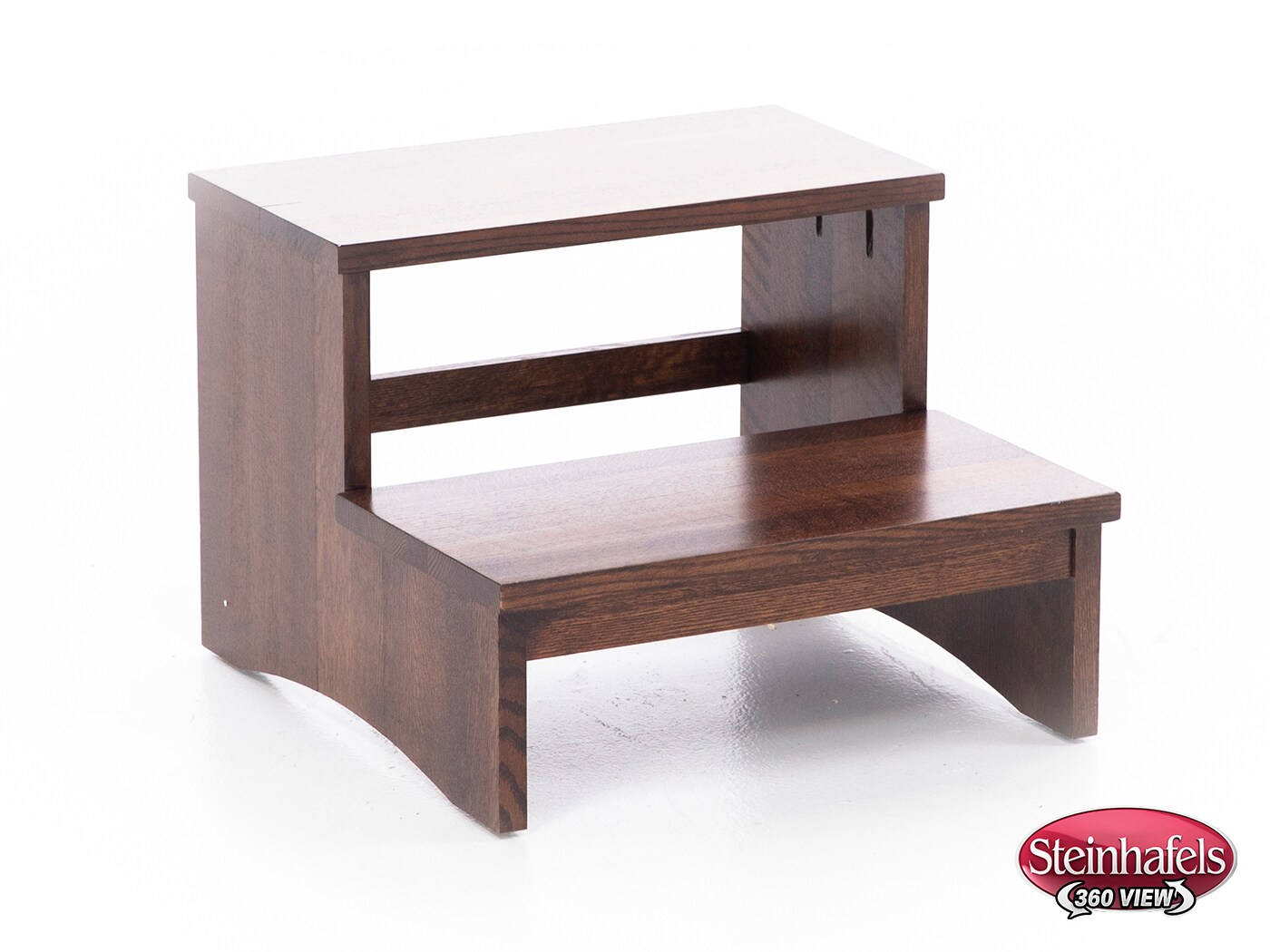 witmer furniture brown step stool  image   